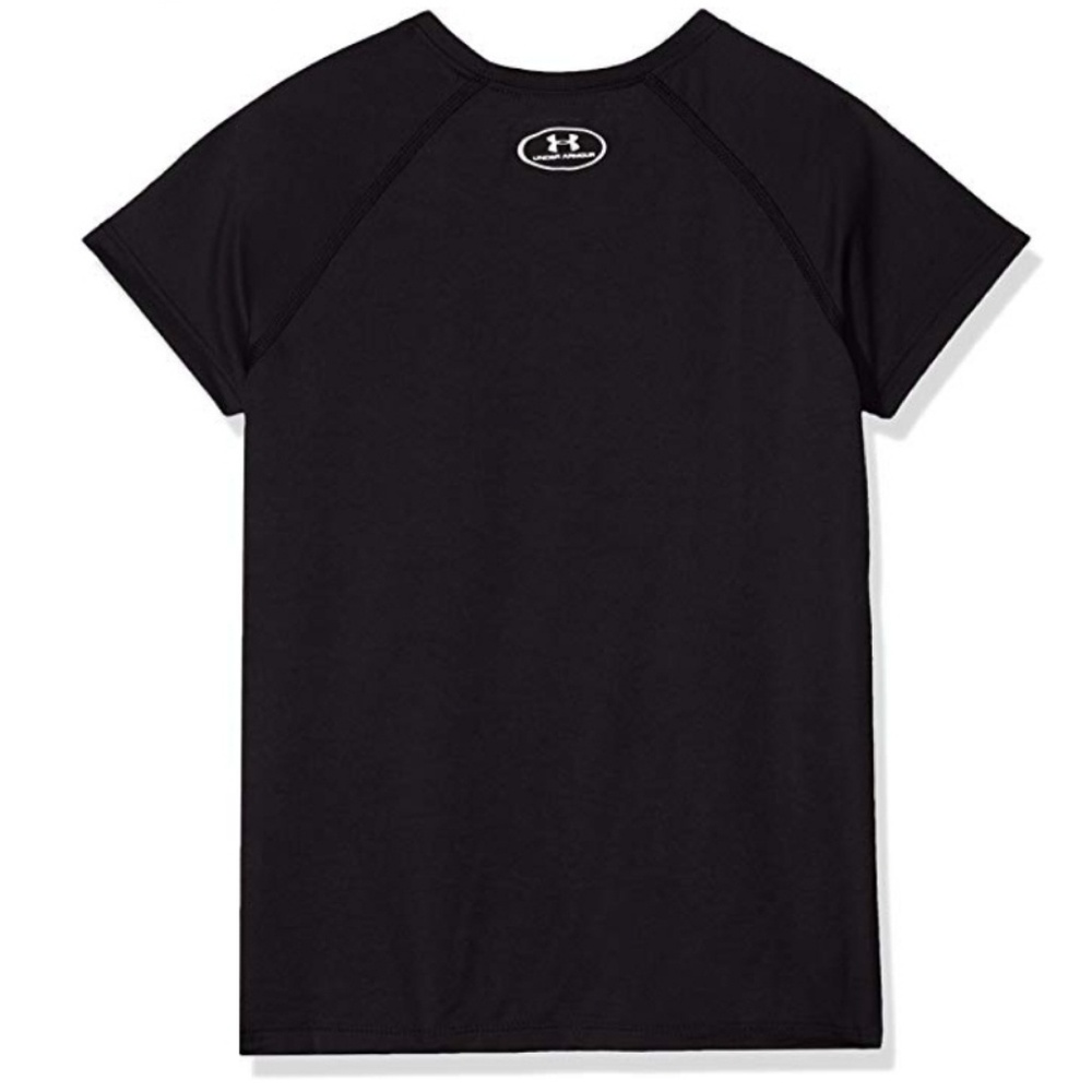 Girls Solid Big Logo Short Sleeve T-Shirt - Picture 4 of 4